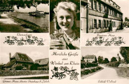 73696550 Winkel Oestrich-Winkel Rheinanlagen Graues Haus Steinhaus 8. Jhdt. Bren - Oestrich-Winkel