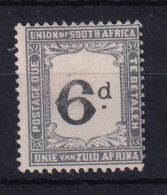 South Africa: 1922/26   Postage Due    SG D16   6d   MH - Strafport