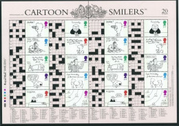 2003 Crossword Cartoons Smilers Sheet Unmounted Mint.  - Persoonlijke Postzegels