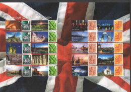 2008 Glorious United Kingdom Smilers Unmounted Mint.  - Timbres Personnalisés