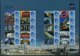 2010 Hello London Smilers Unmounted Mint.  - Smilers Sheets