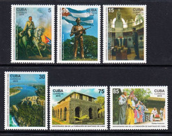 2015 Cuba Santiago Architecture Complete Set Of 6 MNH - Unused Stamps