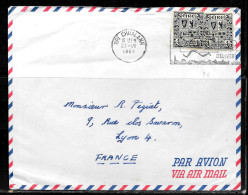 N204 - IRLANDE - N° 46 SUR LETTRE DE BRI CHUALANN DU 23 JUILLET 1964 POUR LYON - Lettres & Documents