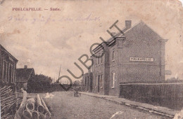 Postkaart - Carte Postale -  Poelkapelle - Statie (C5660) - Langemark-Pölkapelle