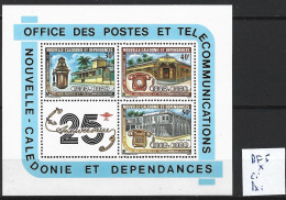 NOUVELLE-CALEDONIE BF 5 * Côte 16 € - Blocks & Sheetlets