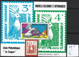 NOUVELLE-CALEDONIE BF 7 * Côte 9 € - Hojas Y Bloques