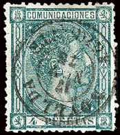 España - Edi O 170 - 4 Pts.- Mat Fech. Tp. II "Novelda" - Muy Buen Centraje - Used Stamps