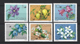 Poland 1984 Flowers Y.T. 2718/2723 ** - Ungebraucht