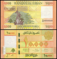 Lebanon 10000 Livres, 2014, Paper, UNC - Liban