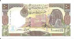 SYRIE 50 POUNDS 1998 UNC P 107 - Syrië