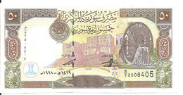 SYRIE 50 POUNDS 1998 UNC P 107 - Syria