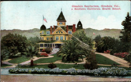 ! Alte Ansichtskarte Glendale Sanatorium, California, USA, Long Beach - Andere & Zonder Classificatie