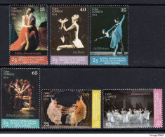 2016 Cuba Ballet Dance  Complete Set Of 6  MNH - Unused Stamps