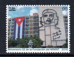 2016 Cuba Ministry Of Interior Che Guevara Complete Set Of 1 MNH - Neufs