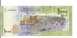 SYRIE 1000 POUNDS 2013 UNC P 116 - Syria