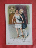 Older Man  Kissing  Waitress While Wife Watches.   .    Ref 6342 - Familles Royales