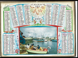 Almanach  Calendrier  P.T.T  -  La Poste -  1969 - Saint Guenole  29 - Tamaño Grande : 1961-70