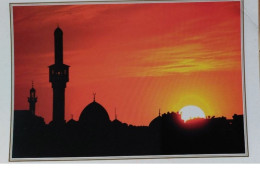 Arabian Sunset Ecrite Avec Timbres Qatar - Qatar