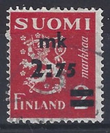 Finlandia U  221 (o) Usado.1940 - Usati