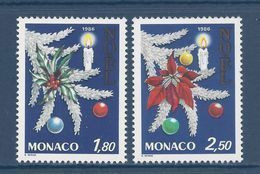 Monaco - YT N° 1554 Et 1555 ** - Neuf Sans Charnière - 1986 - Ungebraucht