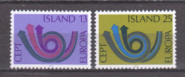 Iceland 1973 Mi 471-472 MNH EUROPA CEPT - 1973