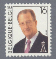 1996 Nr 2639** Koning Albert II,nieuw Type Met Bril. - Altri & Non Classificati