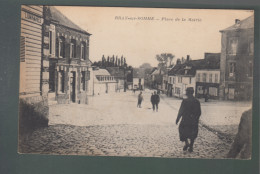 CP - 80 - Bray-sur-Somme - Place De La Mairie - Bray Sur Somme