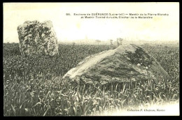Environs De GUERANDE - 86 - Menhir De La Pierre-Blanche Et Menhir Tombé-du-Loin. - Dolmen & Menhire