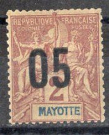 MAYOTTE Timbre-poste N°21(*) Neuf Sans Gomme Cote : 4€00 - Unused Stamps