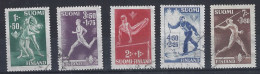 Finlandia U  282/286 (o) Usado.1945 - Oblitérés