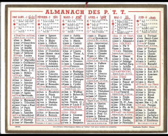 Almanach  Calendrier  P.T.T  -  La Poste -  1967 - Grand Format : 1961-70