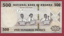 Rwanda ---500 Francs  --01/02/2019---NEUF/UNC-- (118) - Rwanda