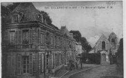 Villeneuve Le Roi La Mairie Et L'eglise - Villeneuve Le Roi