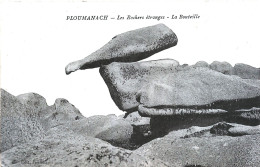 CPA PLOUMANAC'H - LES ROCHERS ETRANGES - LA BOUTEILLE ***EDITION JANNOU*** - Ploumanac'h