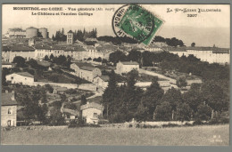 CPA 43 - Monistrol Sur Loire - Le Chateau Et L'ancien Collège - Monistrol Sur Loire