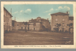 CPA 43 - Solignac Sur Loire - Place De Marchédial - Solignac Sur Loire