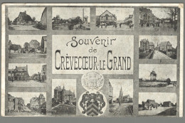 CPA 60 - Crèvecoeur Le Grand - Souvenir - Crevecoeur Le Grand