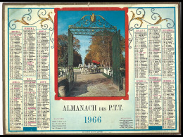 Almanach  Calendrier  P.T.T  -  La Poste -  1966 - Le Haras Du Pin - Groot Formaat: 1961-70