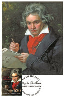 Hungary 2020 - Ludwig Van Beethoven Was Born 250 Years Ago Carte Maximum - Nuevos