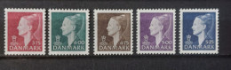 Dänemark, Denmark 1997: Michel 1141 + 1158-61** Mnh, Postfrisch - Unused Stamps
