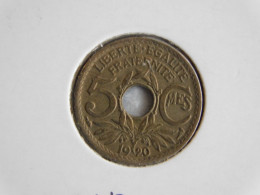 France 5 Centimes 1920 Lindauer Grand Module (179) - 5 Centimes