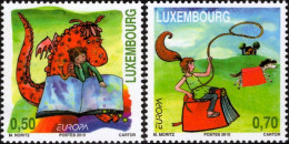 LUXEMBURG, LUXEMBOURG 2010,  MI 1967 - 1968, Y T 1811 - 1812   - EUROPA CEPT , LIVRES D'ENFANTS, POSTFRISCH, NEUF - Ungebraucht