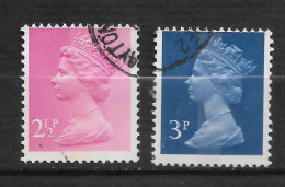 GRANDE  BRETAGNE " N°   609/10 " ELISABETH " - Used Stamps