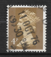 GRANDE  BRETAGNE " N°   612 " ELISABETH " - Used Stamps