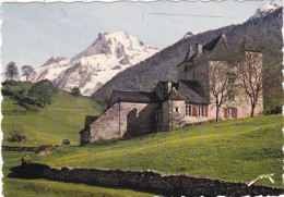 64. LARUNS. CPSM. Edit JOVE. LE CHATEAU D'ESPALUNGUE. LE PIC DU GER. ANNEE 1970 + TEXTE - Laruns