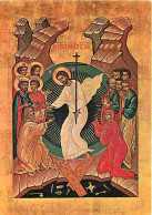 Art - Peinture Religieuse - Icône Russe - Résurection De N S Jésus Christ - CPM - Voir Scans Recto-Verso - Quadri, Vetrate E Statue