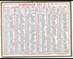 Almanach  Calendrier  P.T.T  -  La Poste -  1964 - - Grossformat : 1961-70