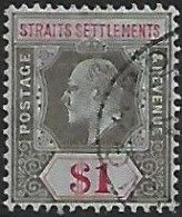 STRAITS SETTLEMENTS..1906..Michel # 133...used. - Straits Settlements