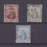 TRINIDAD & TOBAGO 1922, SG #219-223, Part Set, Used - Trinidad & Tobago (...-1961)