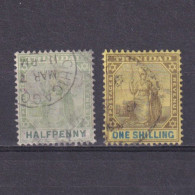 TRINIDAD 1901, SG #127-131, Part Set, Used - Trinité & Tobago (...-1961)